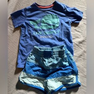 Patagonia toddlers Kids' Outfit shorts and t shirt